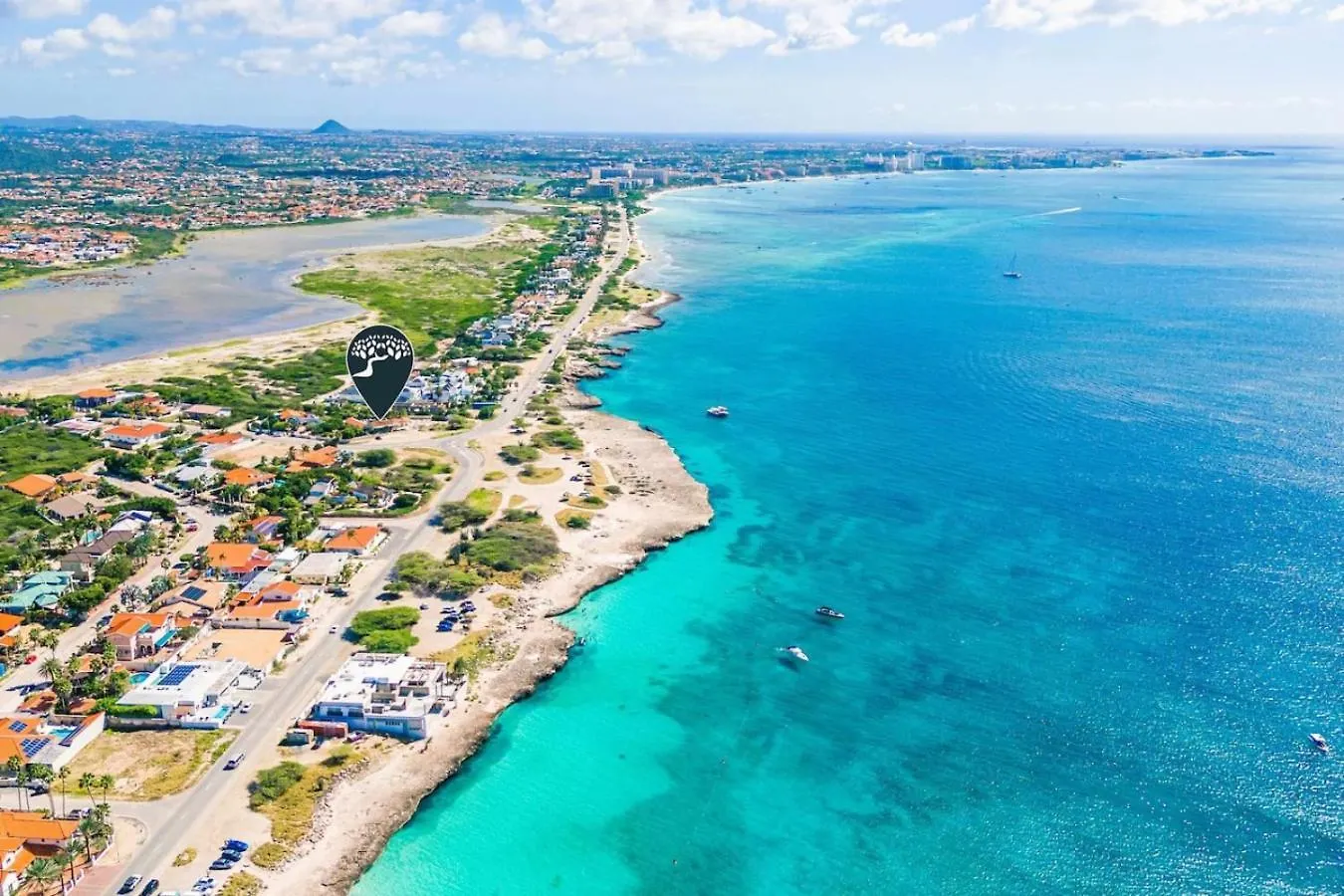 Pelican Beach House By Bocobay Seafront Lux 4Bd Palm Beach 0*,  Aruba